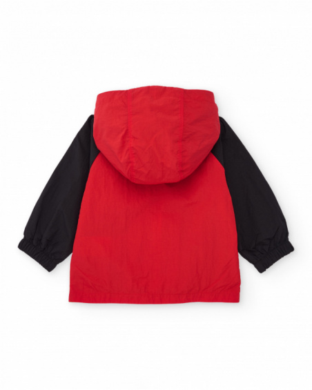 Chaqueta de niño de plana con cierre cremallera