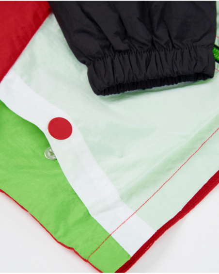 Chaqueta de niño de plana con cierre cremallera