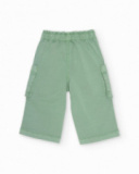 Pantalones de niña de plana y estilo cargo