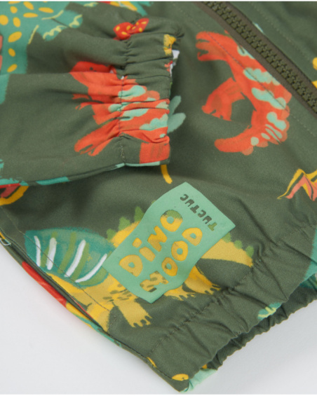 Chaqueta de niño de plana con estampado integral