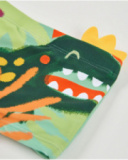 Bañador de niño de punto con detalles en relieve