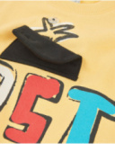 Sudadera de niño de punto con detalle en relieve