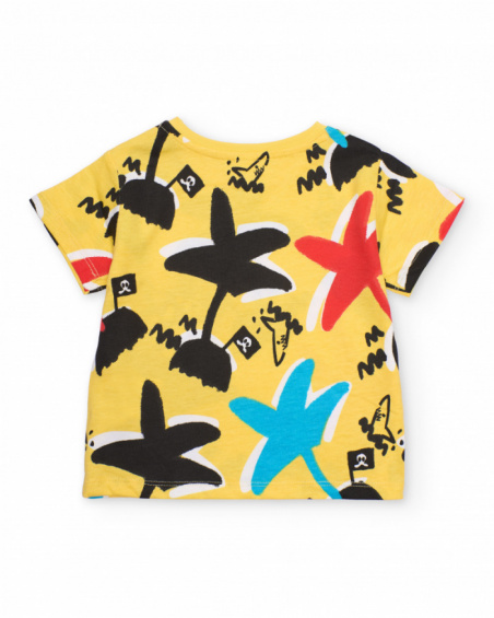 Camiseta de niño de punto con estampado integral