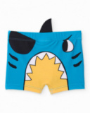 Bañador de niño de punto con detalle en relieve