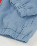 Chaqueta de niño de plana y denim suave