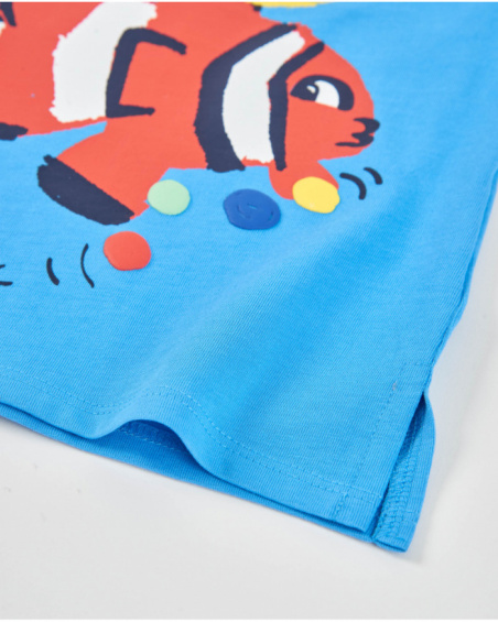 Camiseta de niño de punto con tirantes