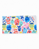 Toalla de niña de punto con estampado marino