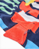 Toalla de niño de punto con detalles en relieve