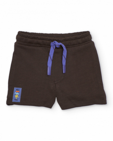 Conjunto de niño de punto y gráfico de tigre