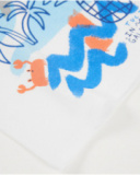 Camiseta de niño de punto y tirantes