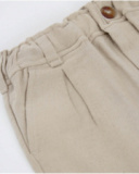 Bermuda de niño de plana y tejido ligero