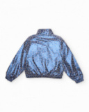 Chaqueta de niña de plana con diseño animal print