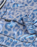 Chaqueta de niña de plana con diseño animal print