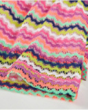 Vestido de niña de punto y tirantes con lazadas