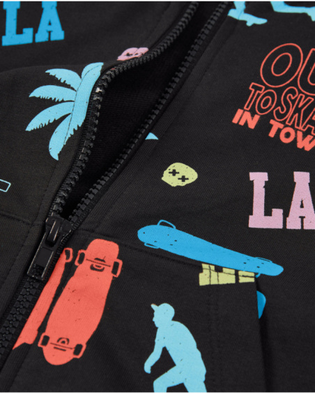 Sudadera de niño de punto de estilo urbano