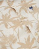 Camisa de niño de plana con diseño de palmeras