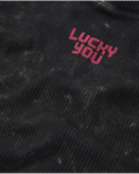 Camiseta de niña de punto con efecto lavado