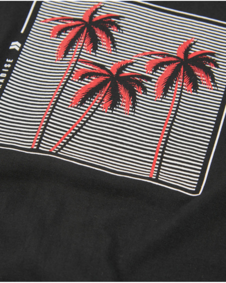 Camiseta de niño de punto con estampado gráfico