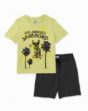 Conjunto de niño de punto y estilo urbano