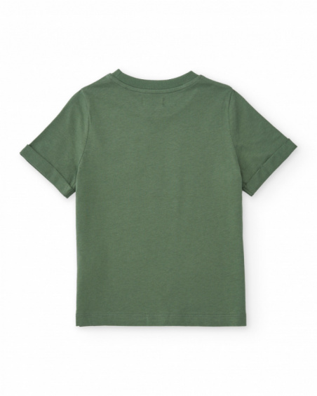 Conjunto de niño de punto y estilo explorador