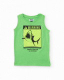 Camiseta de niño de punto con gráfico de tiburón