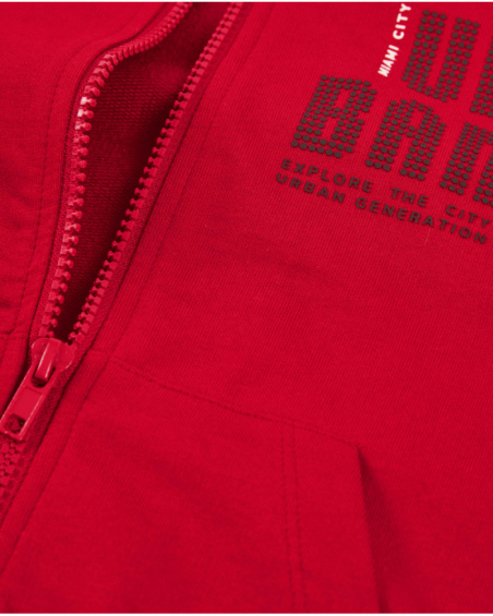 Sudadera de niño de punto con capucha