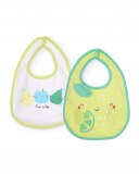 Pack de baberos de recién nacido de punto y estampado de frutas | tuc tuc CN