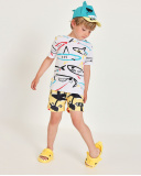 Camiseta de niño de punto y gráficos de tiburones | tuc tuc CN