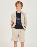 Americana de niño de punto con solapas clásicas | tuc tuc CN