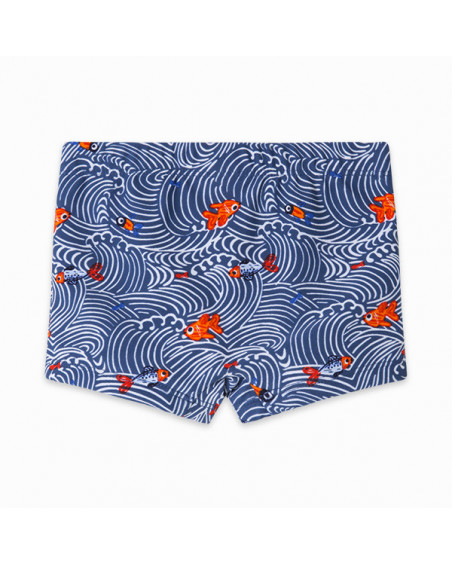 BOXER ESTAMPADO NIÑO AZUL KAMOGAWA BOXER ESTAMPADO NIÑO AZUL KAMOGAWA