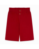Pantalón punto paperbag - croppet niña rojo detox time Pantalón punto paperbag - croppet niña rojo detox time