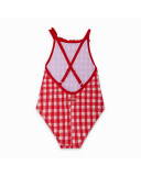 Bañador cuadros niña rojo detox time Bañador cuadros niña rojo detox time