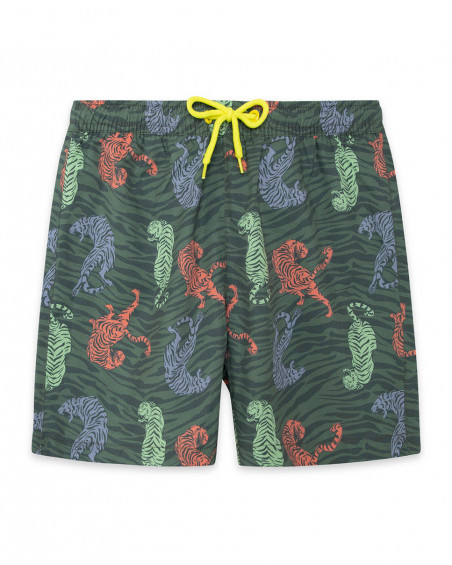 Bermuda baño nath kids by tuc tuc gris animales niño Bermuda baño nath kids by tuc tuc gris animales niño