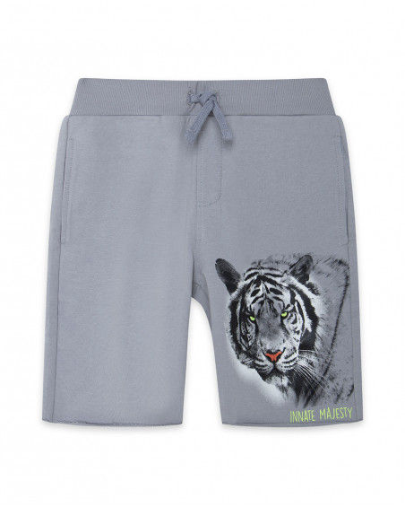 Bermuda nath kids by tuc tuc gris claro tigre niño Bermuda nath kids by tuc tuc gris claro tigre niño