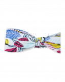 Diadema punto estampada hojas multicolor niña Diadema punto estampada hojas multicolor niña