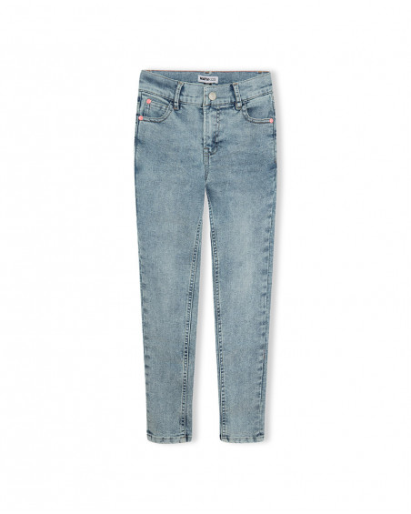 Pantalon nath kids by tuc tuc denim cinco bolsillos azul