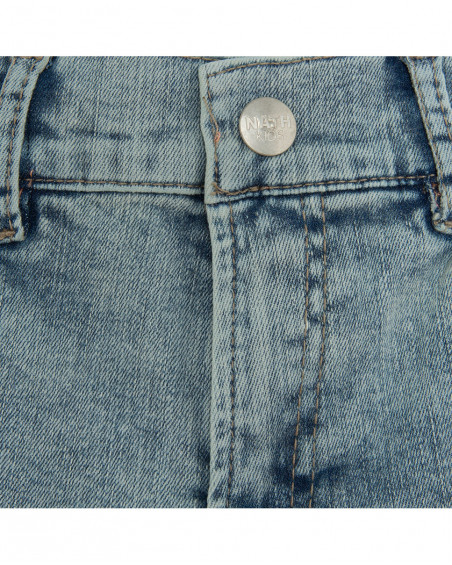 Pantalon nath kids by tuc tuc denim cinco bolsillos azul