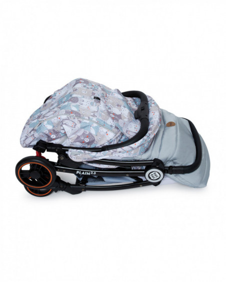 Saco evolutivo 0-4 basic gris Saco evolutivo 0-4 basic gris