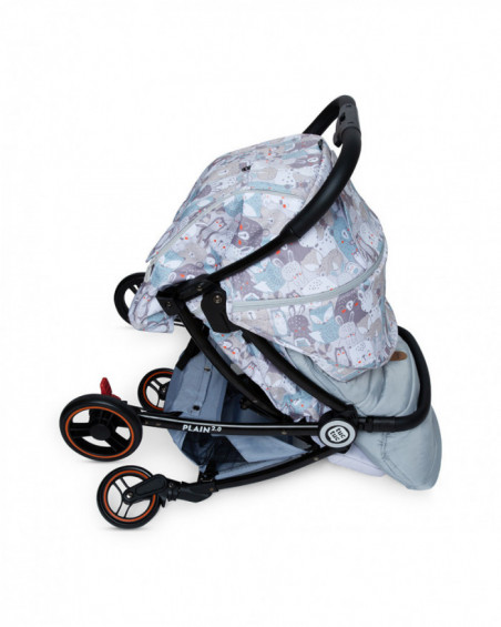 Saco evolutivo 0-4 basic gris Saco evolutivo 0-4 basic gris