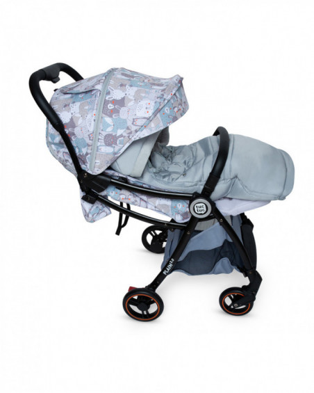 Saco evolutivo 0-4 basic gris Saco evolutivo 0-4 basic gris