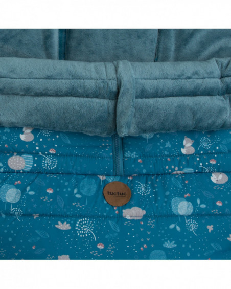 Saco evolutivo 0-4 little forest azul Saco evolutivo 0-4 little forest azul