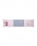 Edredón+protector cuna 120x60 little forest rosa Edredón+protector cuna 120x60 little forest rosa