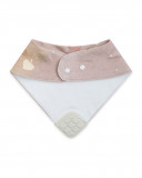 Babero bandana little forest rosa Babero bandana little forest rosa