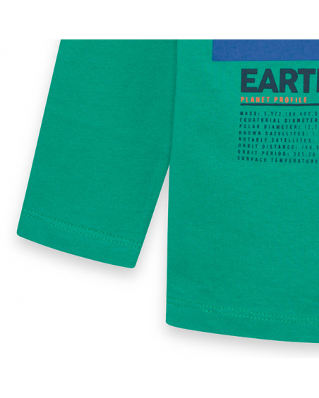 Camiseta manga larga earth community superplanet