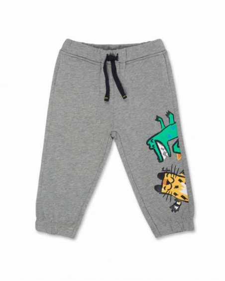 Pantalón felpa gris niño Hip Hip Hooray! Pantalón felpa gris niño Hip Hip Hooray!