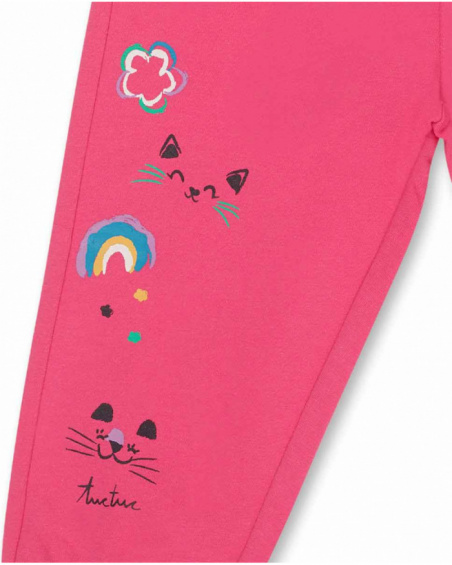 Pantalón felpa fucsia niña Hip Hip Hooray! Pantalón felpa fucsia niña Hip Hip Hooray!