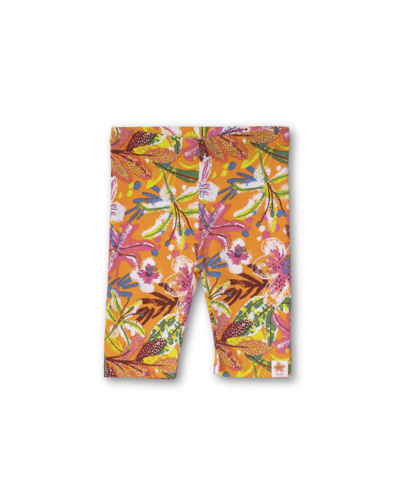 Legging pirata punto estampado niña Eco-Safari