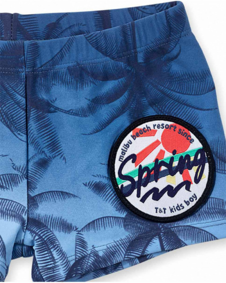 Bañador boxer azul niño Spring Break Bañador boxer azul niño Spring Break