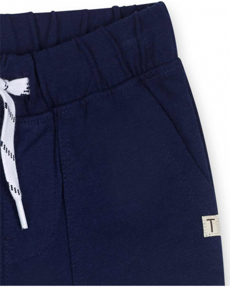 Bermuda punto azul marino niño Basics Baby Bermuda punto azul marino niño Basics Baby