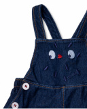 Conjunto punto blanco rayas azul niño Blub